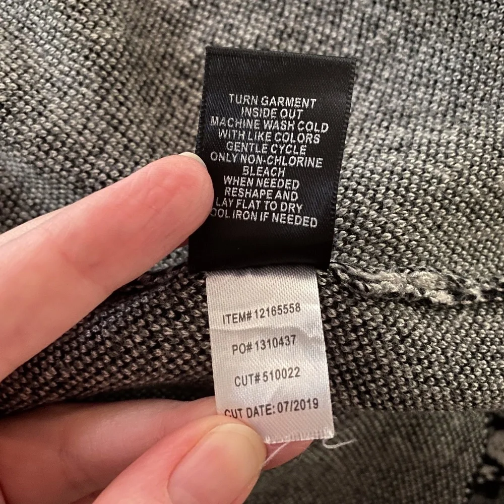 Torrid Black Snakeskin Print Sweater Knit Trapeze Dress Snake Grey 1X (Torrid 1) - Picture 11 of 11